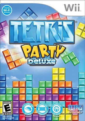 wiiセット+ゲーム Majesco Tetris Party Deluxe - Puzzle Game for Nintendo Wii with Co