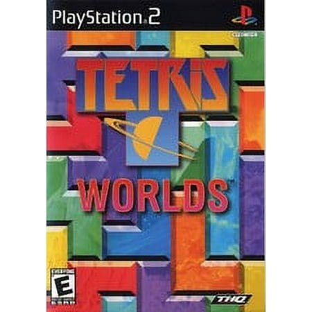 Tetris Worlds by THQ Nordic PlayStation 2 Physical Card Game Puzzle Game 4 Offline Players
