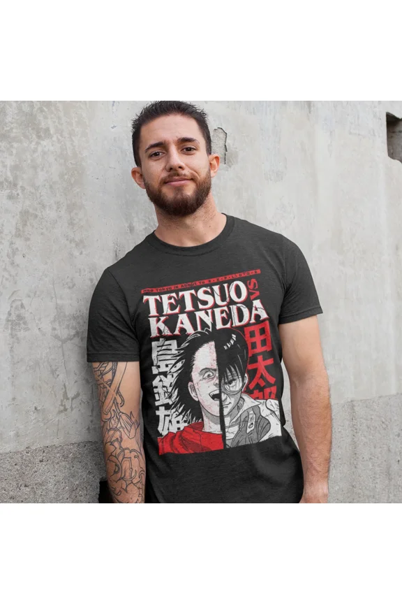 Tetsuo VS Kaneda new t-shirt,neo tokyo,kaneda,anime, the capsules,graphic tee