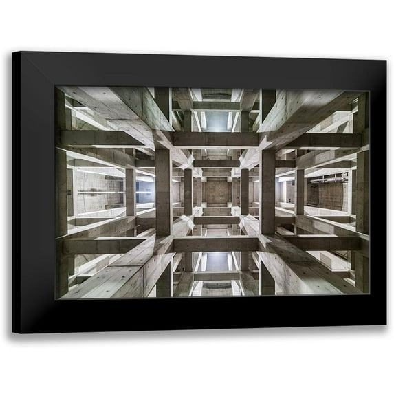 Tetsurou, Kobayashi 24x17 Black Modern Framed Museum Art Print Titled - Ceiling