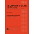 thumbnail image 1 of Teubner Texte Zur Informatik ZuverlÃ¤ssigkeitsbewertung Technischer Systeme: Modelle FÃ¼r ZuverlÃ¤ssigkeitsstrukturen Und Ihre Analytische Auswertung, Book 21, (Paperback), 1 of 1