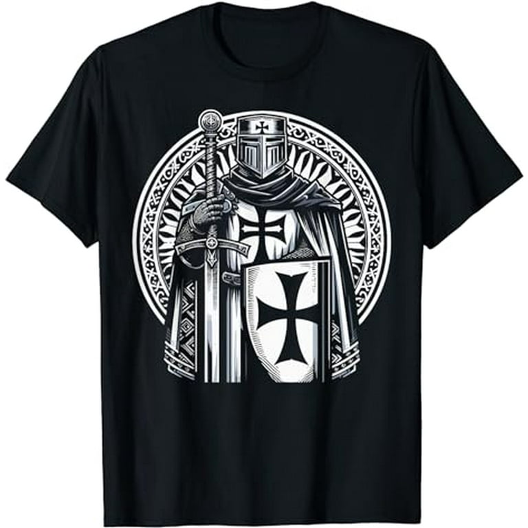 Teutonic Knight Catholic Religious Military Crusader T Shirt