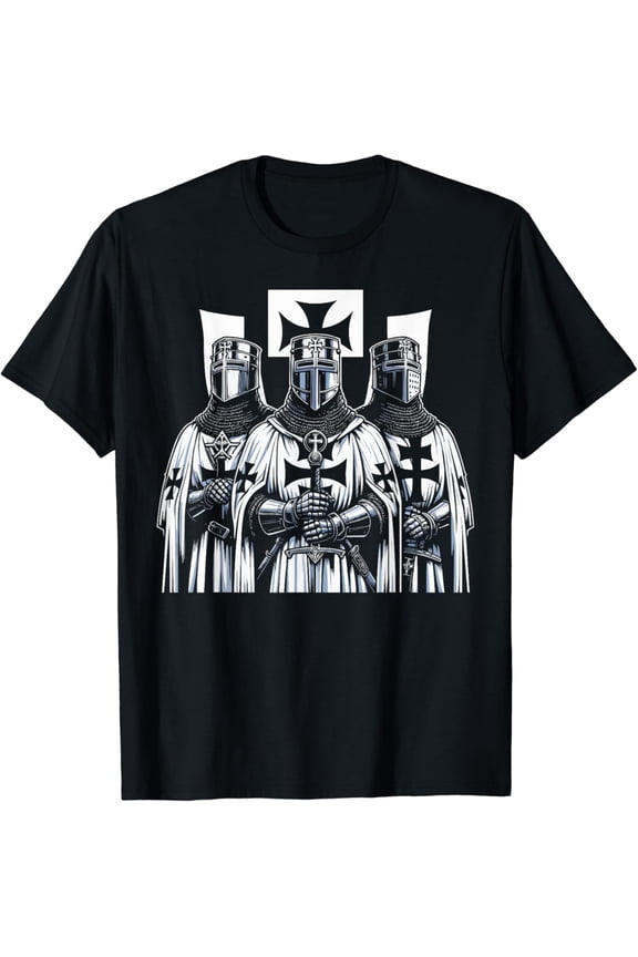 Teutonic Knight Catholic Religious Military Crusader T-Shirt
