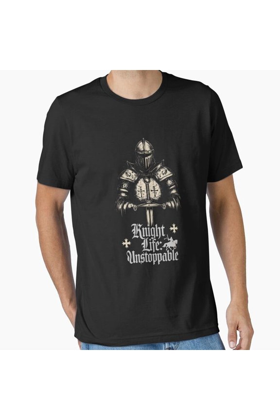 Teutonic Order Gothic Armor Surreal Medieval Vector Symbol Unisex T-Shirt up to size 5XL