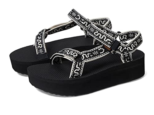 Teva Flatform Universal Sandal - Black/Tan - 9 - Walmart.com display picture 1