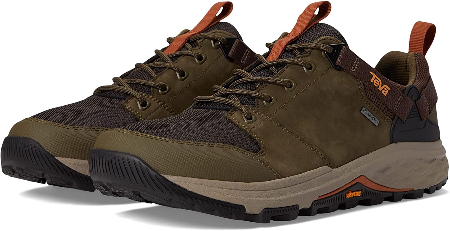 Scarpe Trekking Teva Grandview GTX Basse Uomo - Nere/Antracite, Gore-Tex, Taglia 12 US - NUOVE - Foto 3