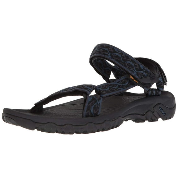Teva Men's M Hurricane 4 Sport Sandal, Black, Size 13.0