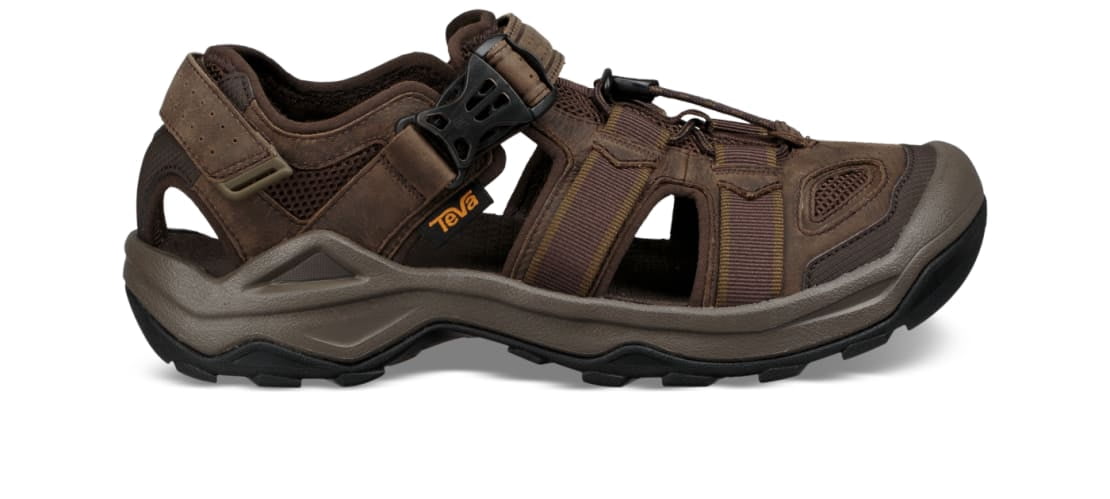 Teva Omnium Mens 12 Brown Closed Toe Hiking Fisherman Outdoors Sandals Comfort Teva | Shoes | Sz 2 Teva Mens Brown Sandals Hiking Closed  main image 3