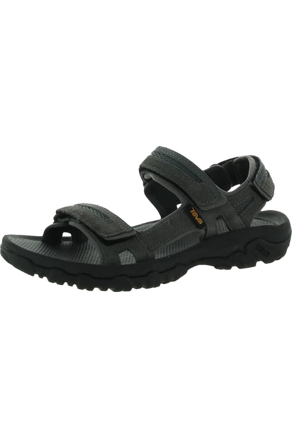 Teva Mens Suede Open Toe Footbed Sandals