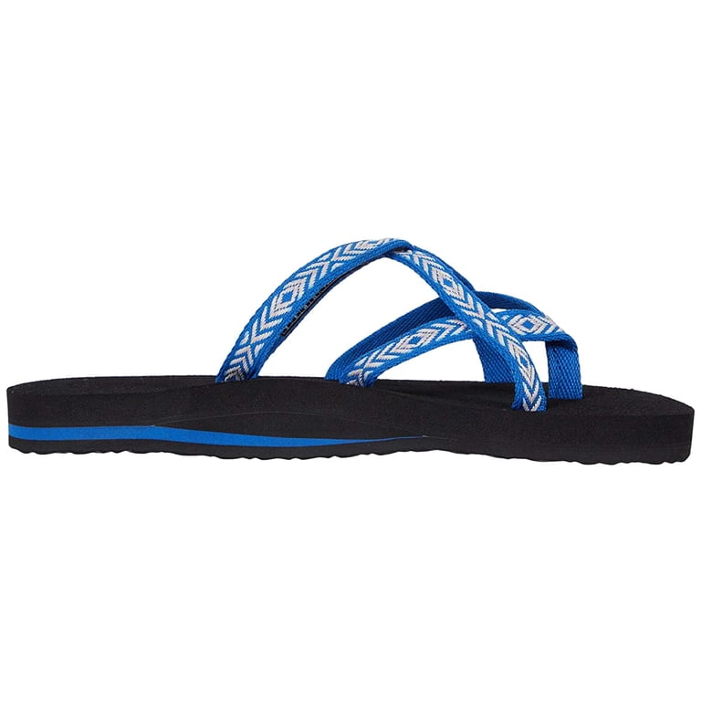 Teva Olowahu 2-Pack Mbob/Himalaya Lapis Blue Platform Sandals