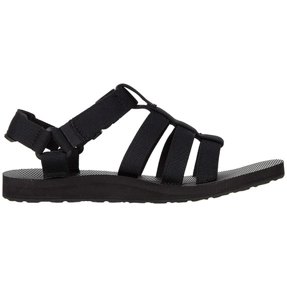 Teva Original Dorado Women's Hook And Loop Strap Sandal in Black Size 9