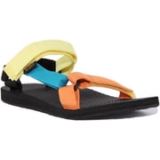 Teva Original Universal Mens Front And Back Strap Iconic Sandal In Blue Size 13