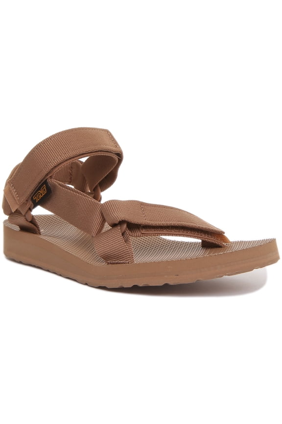 Original Universal Women's Sandal With Front And Back Strap In Sand Size 5