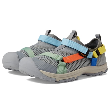 Teva Outflow Universal Sandal, Grey Multi, 13 US Unisex Little Kid