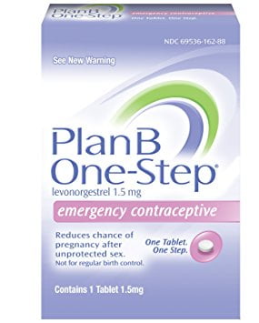 Teva Pharmaceuticals Plan B One-step Emergency Contraceptive