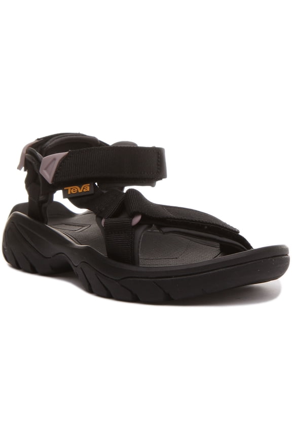 Terra Fi 5 Universal Women's Strappy Outdoor Sandal In Black Size 9
