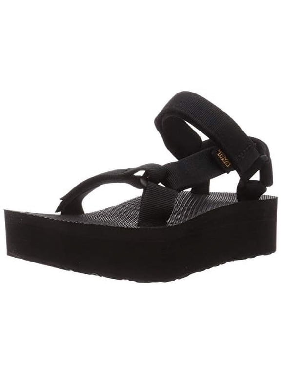 Women's Flatform Universal Sandal, Black, 9