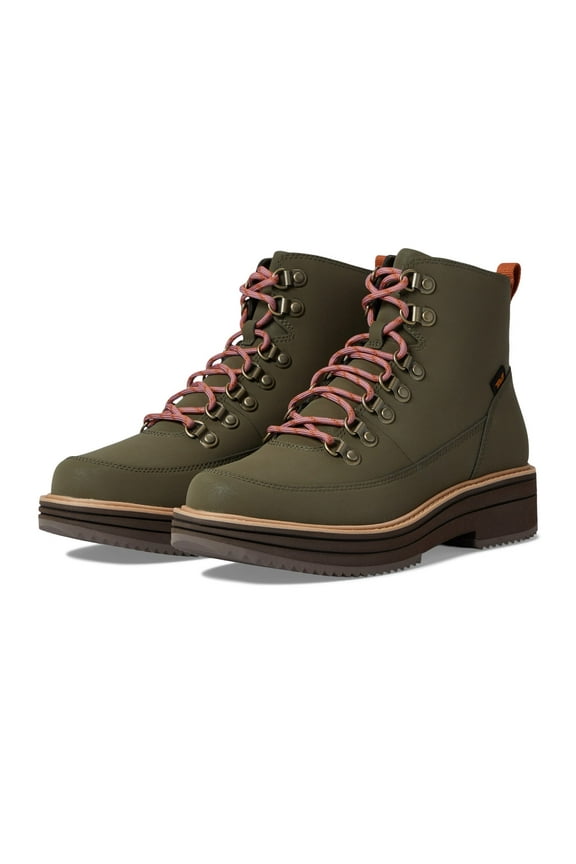 Women's Midform Fashion Boot, Dark Olive, 9