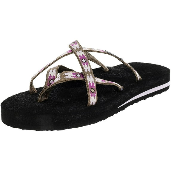Teva Women's Olowahu Sandal, Pana Orchid, 6