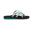 thumbnail image 1 of Teva Women's Olowahu Sandal Sari Ribbon Gray Mist - 6840-SRGM, 1 of 6