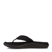 Teva Womens Voya Flip Black , 5 M US