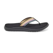 Teva Womens Voya Flip Sandal Antiguous Black Multi - 1019040-ABML ANTIGUOUS BLACK MULTI