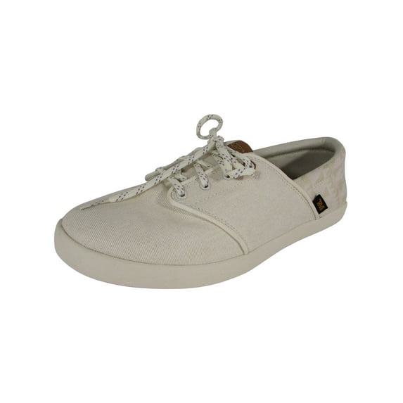 Teva Women's Willow Lace White Ankle-High Canvas Fashion Sneaker - 11M