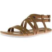 Teva Womens Avalina Leather Crossover Gladiator Sandals