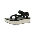 thumbnail image 1 of Teva Womens Flatform Textured Ankle Strap Platform Sandals, 1 of 3