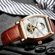 Tevise Top Automatic Self-winding Watch Men Tourbillon Mens Mechanical Watches Skeleton Male Sport Wristwatch Relogio Masculino 8383D