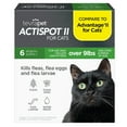 thumbnail image 1 of TevraPet Actispot II Flea Treatment for Large Cats 9+ lbs, Monthly Topical, 6 Count, 1 of 7