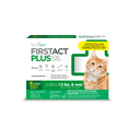 thumbnail image 1 of TevraPet FirstAct Plus Flea and Tick Prevention for Cats 1.5 lbs+, 6 Dose, 1 of 8