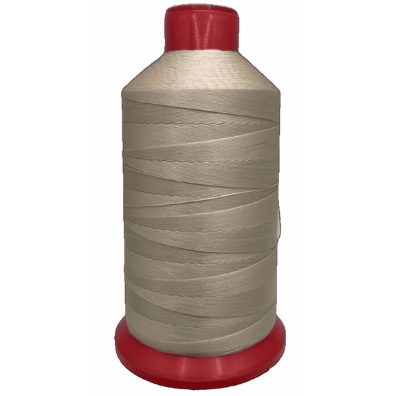 Tex 135 Army tan UV Resistant Bonded Polyester Sewing Thread for Upholstery, Outdoor, Marine 8 oz