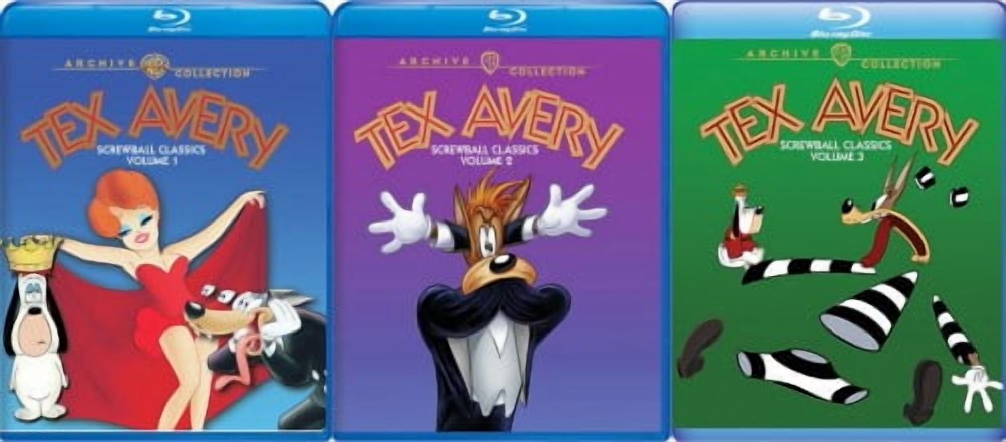 Tex Avery Screwball Classics: Volumes 1, 2 & 3 (Warner Archive ...