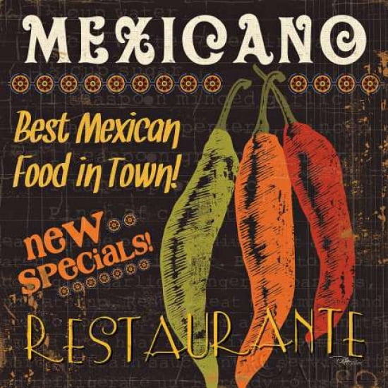 Tex Mex I Canvas Art - Pela Studio (24 x 24)