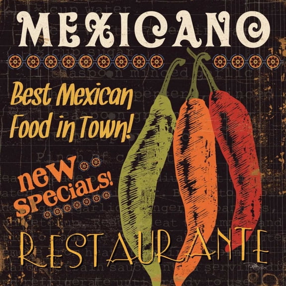 Tex Mex I Poster Print by Pela Studio