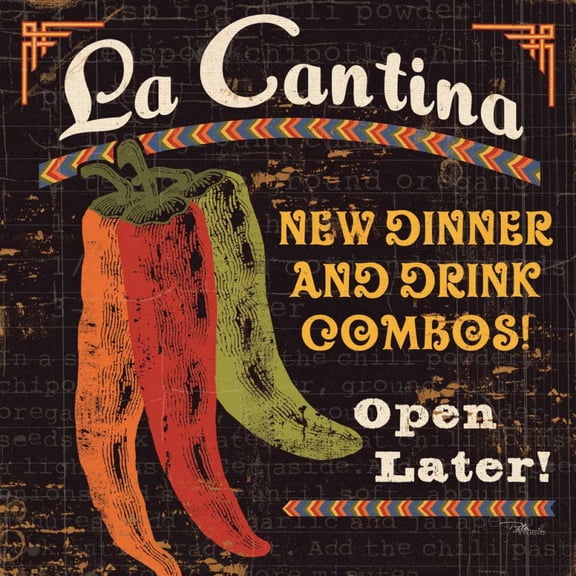 Tex Mex II Poster Print by Pela Studio