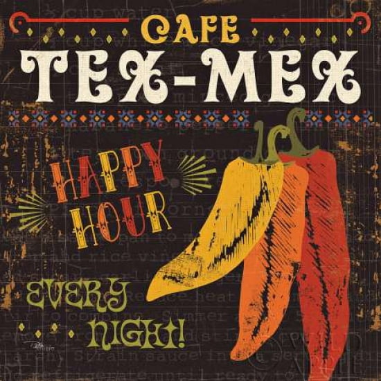 Tex Mex III Canvas Art - Pela Studio (24 x 24)