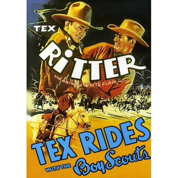 Tex Rides With the Boy Scouts (DVD), Alpha Video, Western