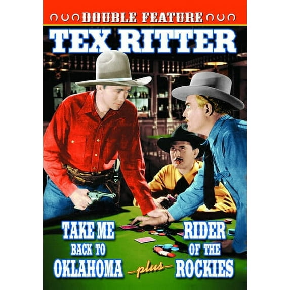 Tex Ritter Double Reature: Take Me Back / Rider of (DVD), Alpha Video, Western