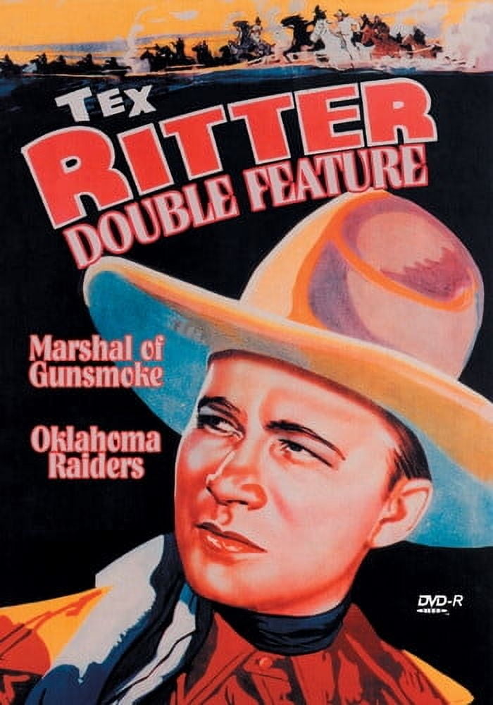 Tex Ritter Double Feature (Volume 1) (Marshal of Gunsmoke / Oklahoma Raiders) (DVD), Western, MVD