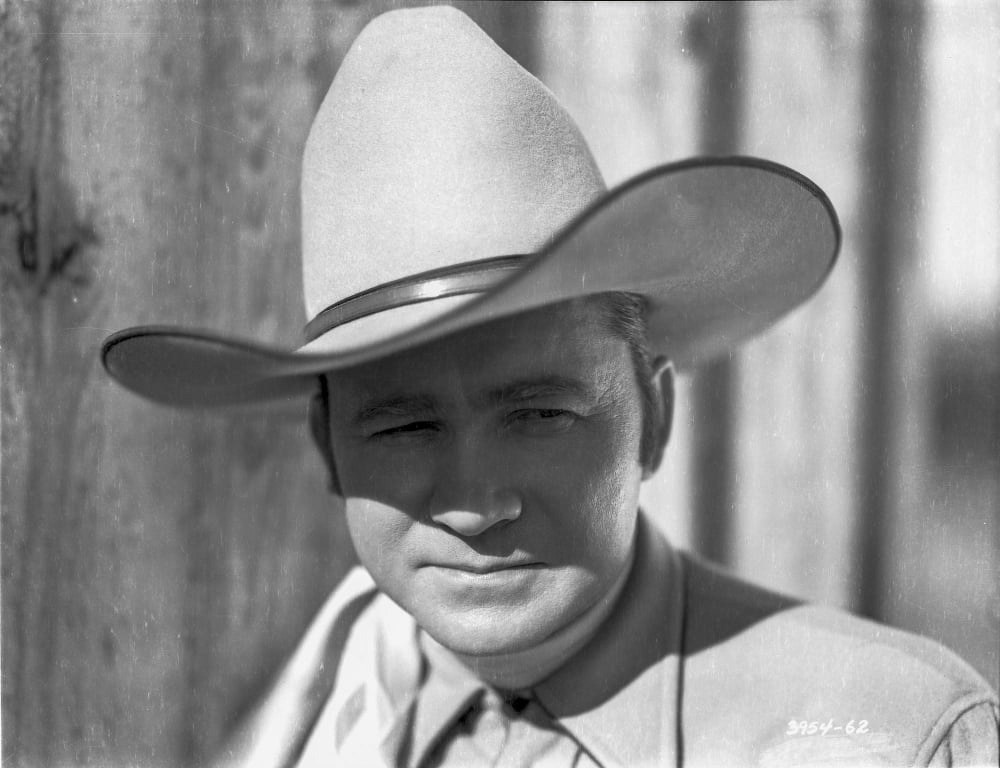Tex Ritter in a cowboy hat Photo Print (24 x 30) - Walmart.com