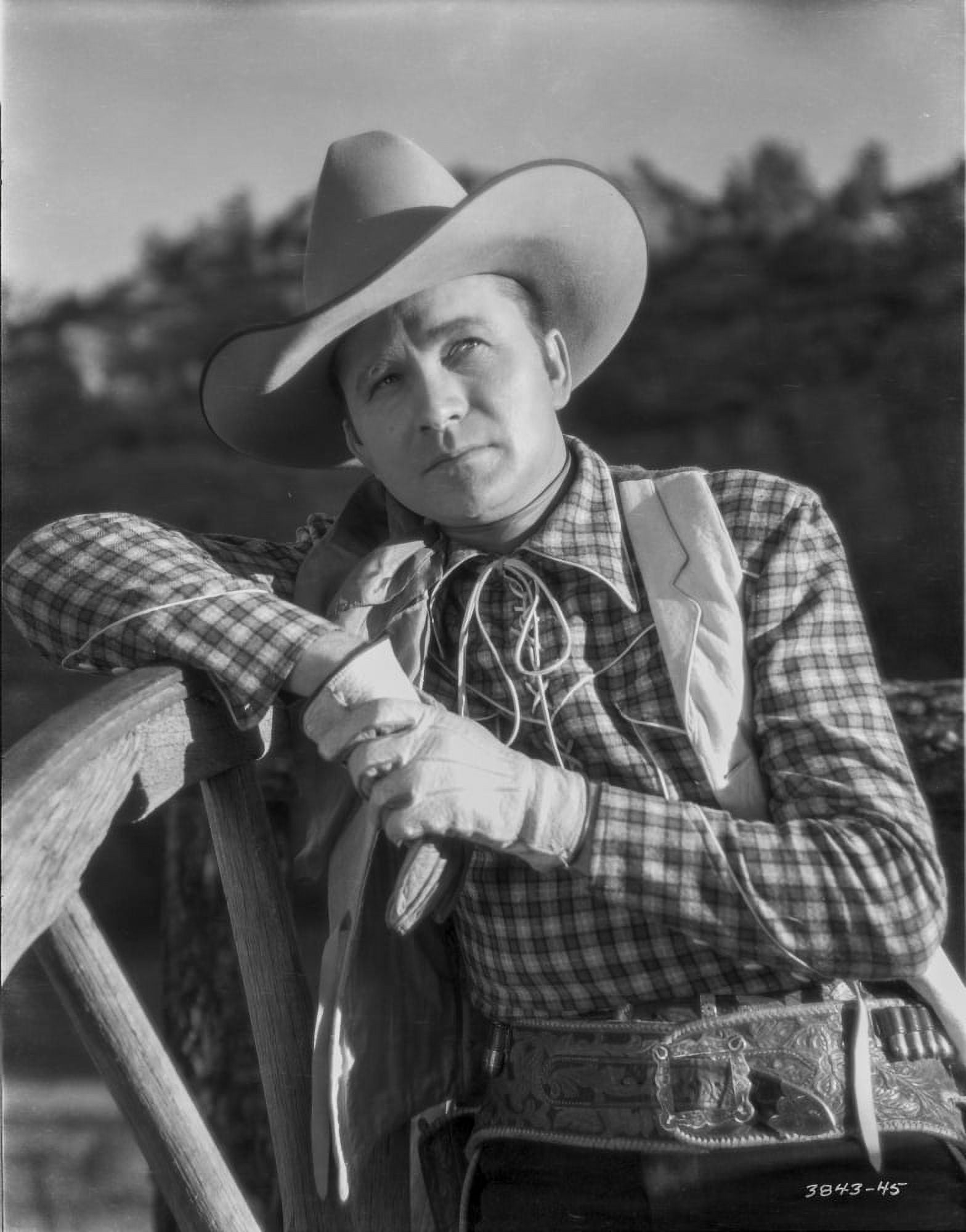 Tex Ritter in cowboy uniform Photo Print (24 x 30) - Walmart.com