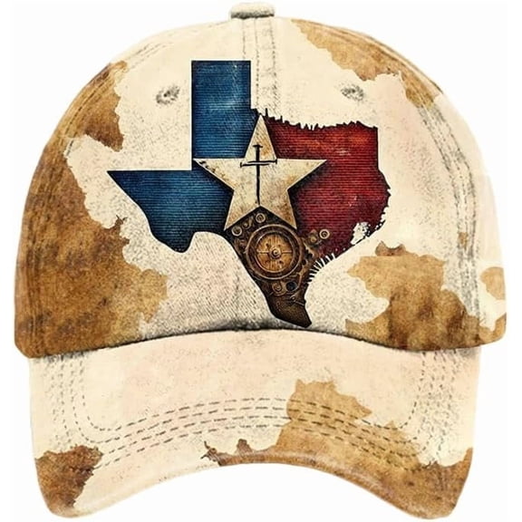 Tex_a_s Fai_th Print Hat for Men and Women Pray for Tex_a_s Str_ong Baseball Cap