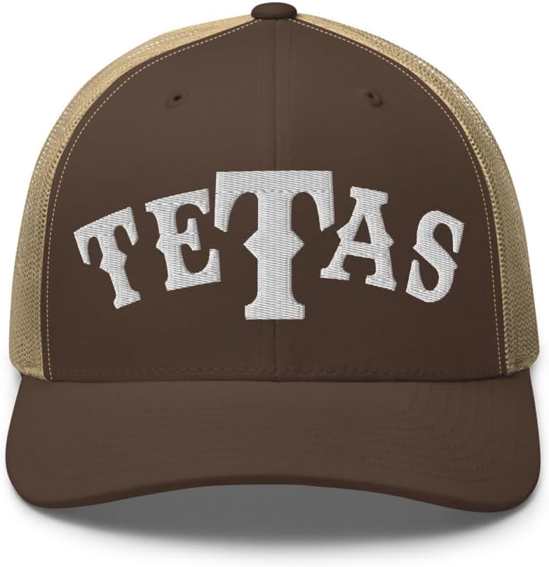 Tex_as Te_tas Embroidered Mesh Trucker Hat - Walmart.com