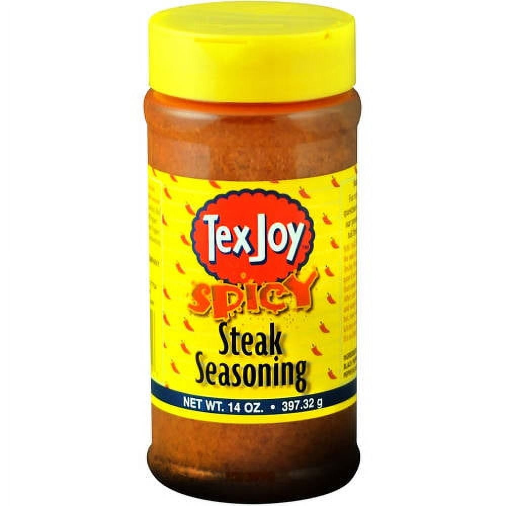 TexJoy Spicy Steak Seasoning, 14 oz