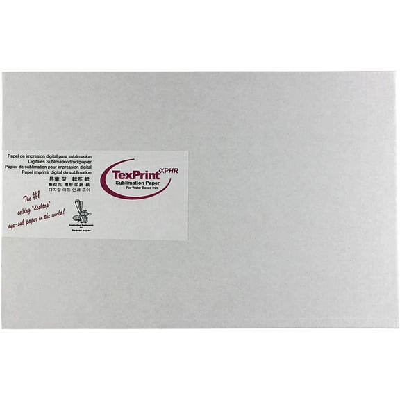 TexPrint Light Sublimation Transfer Paper (8.5" x 11", 110 Sheets) - Formerly XP