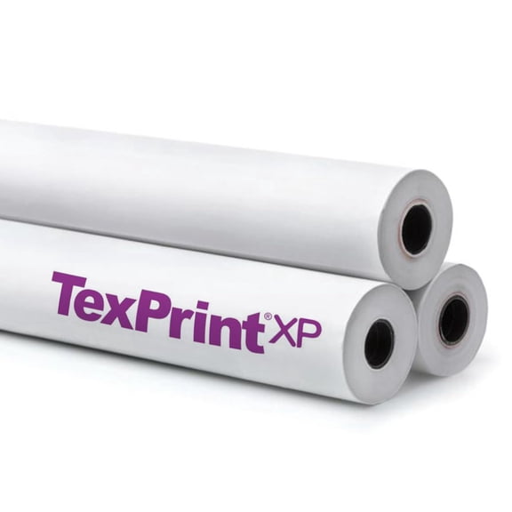 TexPrint XP Sublimation Roll Paper All-Purpose High Release Sublimation Transfer for Dye-Sublimation 3" Core, 125 GSM (44" x 328')