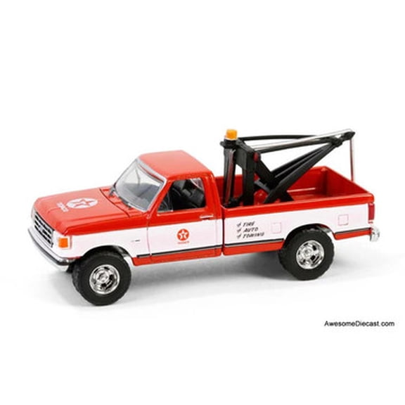 2023 Ram 2500 Pickup Truck "Texaco", Orange/White - Greenlight 41165F/48 - 1/64 Scale Diecast Model Car
