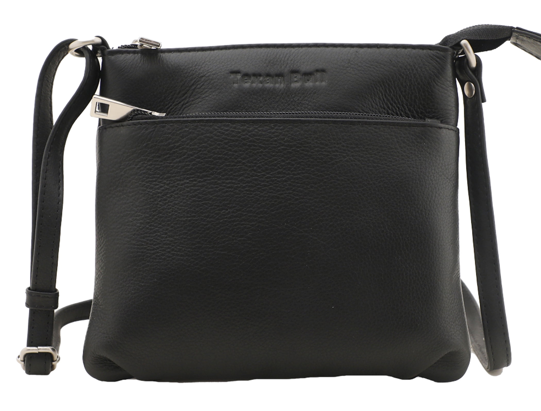 Texan Bull Leather Crossbody Bags For Women-Adjustable Shoulder Strap Women Purses Travel Handbags